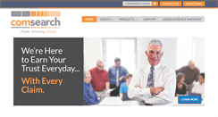 Desktop Screenshot of comsearch.org